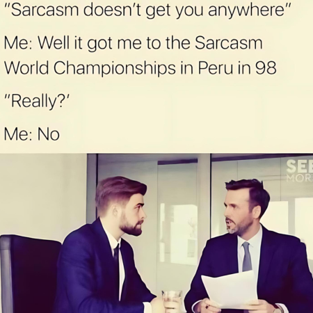 Sarcasm